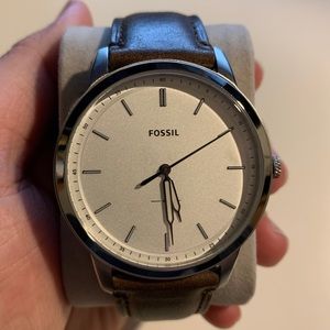 Fossil Men's Minimalist Dress Watch